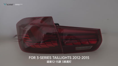 VLAND OLED Taillights Fit for BMW 3-Series BMW F30 F35 F80 320i 328i 328D 335i M3 6th Gen Sedan 2013-2018