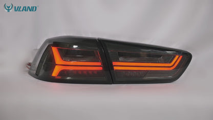VLAND LED Tail lights For Mitsubishi Lancer 2008-2017 Rear Lamps Assembly