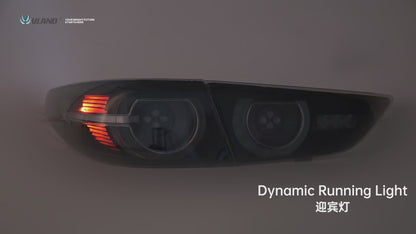VLAND LED Tail Lights For Mazda 3 Sedan 2019-2025 4th Gen