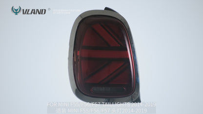 VLAND Full LED Tail Lights Lamps For BMW Mini Cooper F-Series 2014-2019 (F55/F56/F57)