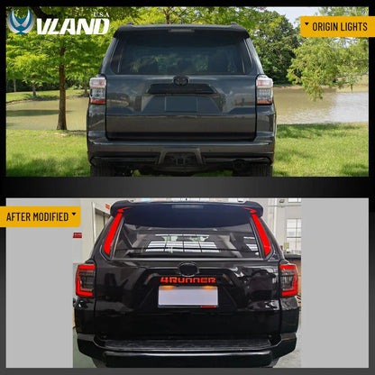 2010-2024 Toyota 4Runner Full LED Rear Tail Lights Assembly