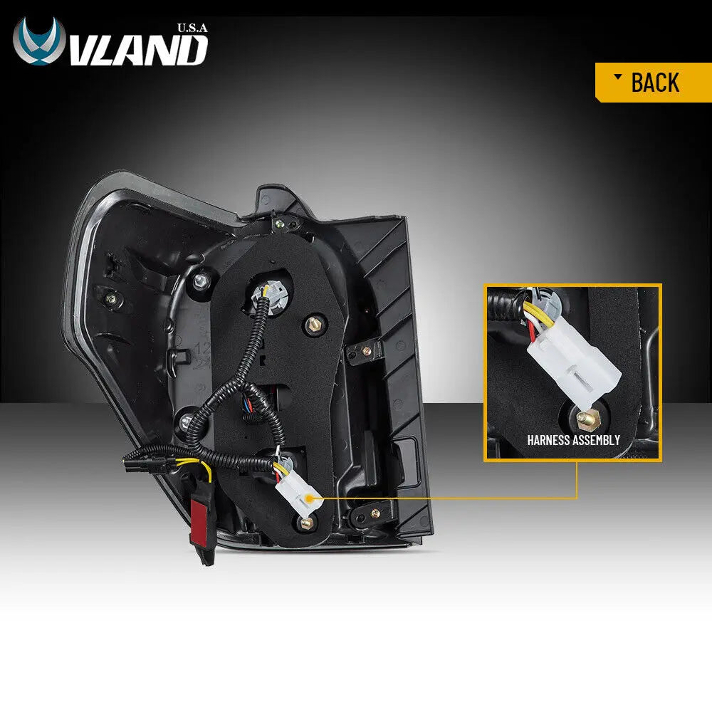 2010-2024 Toyota 4Runner Full LED Rear Tail Lights Assembly