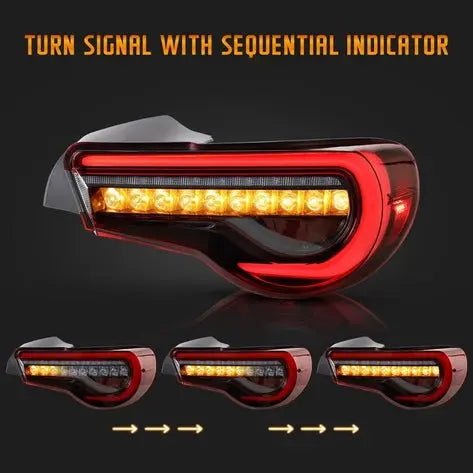 VLAND Full LED Headlights and Taillights For Toyota 86 2012-2020 Subaru BRZ 2013-2019 Scion FR-S 2013-2016 1st Gen