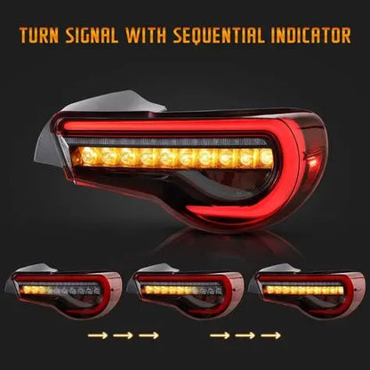 VLAND Full LED Headlights and Taillights For Toyota 86 2012-2020 Subaru BRZ 2013-2019 Scion FR-S 2013-2016 1st Gen