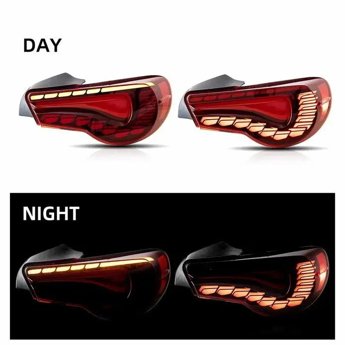 VLAND LED Tail Lights For 2012-2020 Toyota 86 GT86 & Subaru BRZ & Scion FRS Aftermarket Rear Lamps