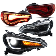 VLAND LED Headlights+Taillights For 2012-2020 Toyota 86 GT86, Subaru BRZ, Scion FRS