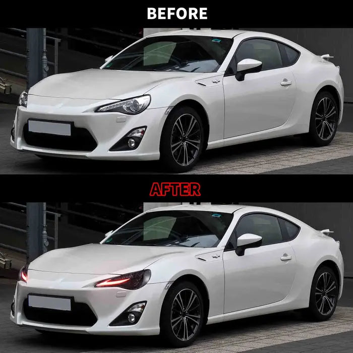 VLAND RGB LED Headlights For 2012-2021 Toyota 86 GT86, Scion Frs, Subaru Brz