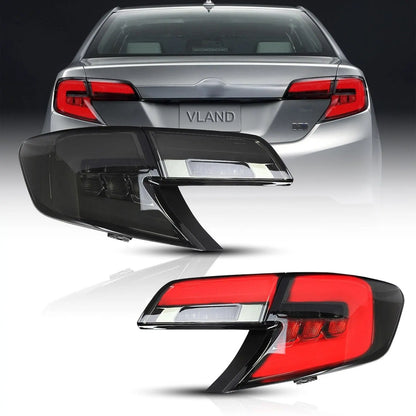 VLAND Full LED Taillights Compatible For Toyota Camry 2012 - 2014