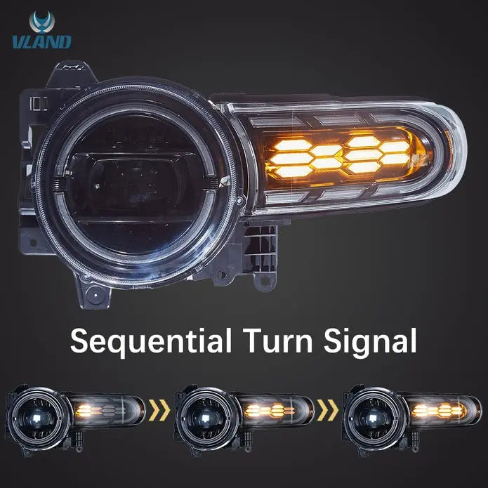 VLAND LED Headlights For 2006-2022 Toyota Fj Cruiser