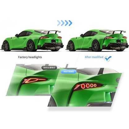 VLAND LED Taillights For 2019-2024 Toyota GR Supra A90/A91