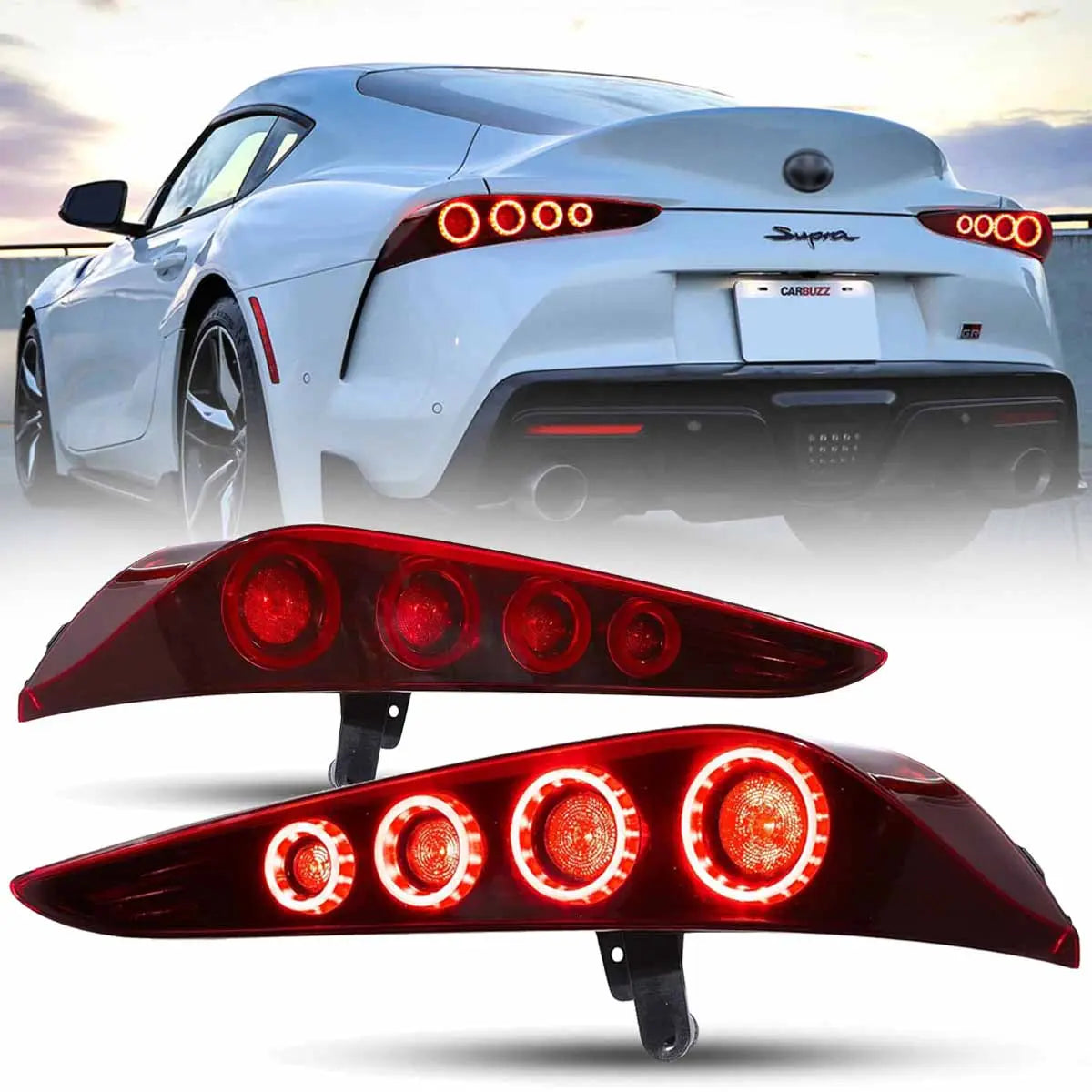 VLAND LED Taillights For 2019-2024 Toyota GR Supra A90/A91