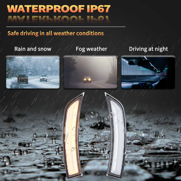 VLAND LED Side Marker Lamps For 2022-2024 Toyota GR86 And Subaru BRZ 2nd Gen ZN8/ZD8