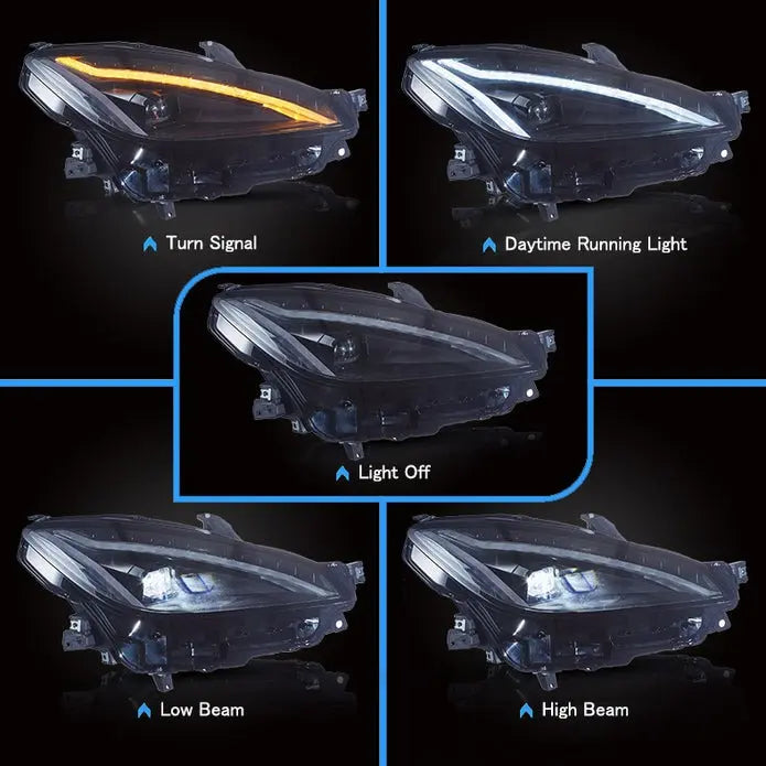 VLAND LED Headlights For 2022-2024 Toyota GR86 And Subaru BRZ 2nd Gen ZN8/ZD8