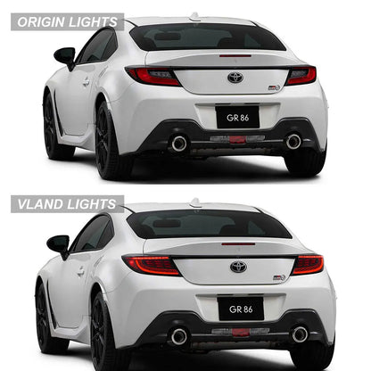 VLAND LED Taillights For 2022-2024 Toyota GR86 / Subaru BRZ 2nd Gen ZN8/ZD8