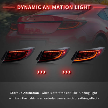 VLAND LED Taillights For 2022-2024 Toyota GR86 / Subaru BRZ 2nd Gen ZN8/ZD8