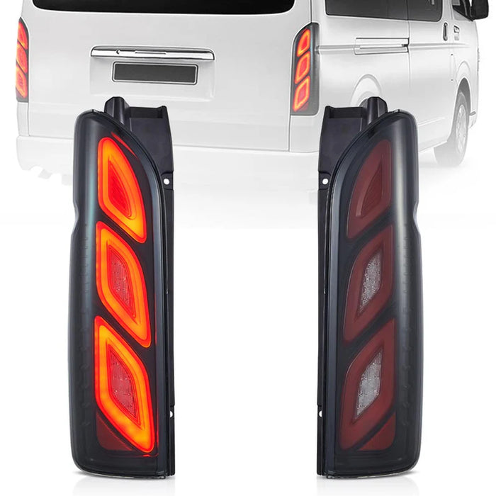 VLAND LED Taillights For 2005-2019 Toyota Hiace W/Startup Animation