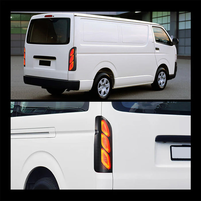 VLAND LED Taillights For 2005-2019 Toyota Hiace W/Startup Animation