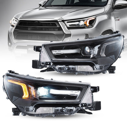 VLAND LED Headlights For Toyota Hilux /Revo 2021-2024