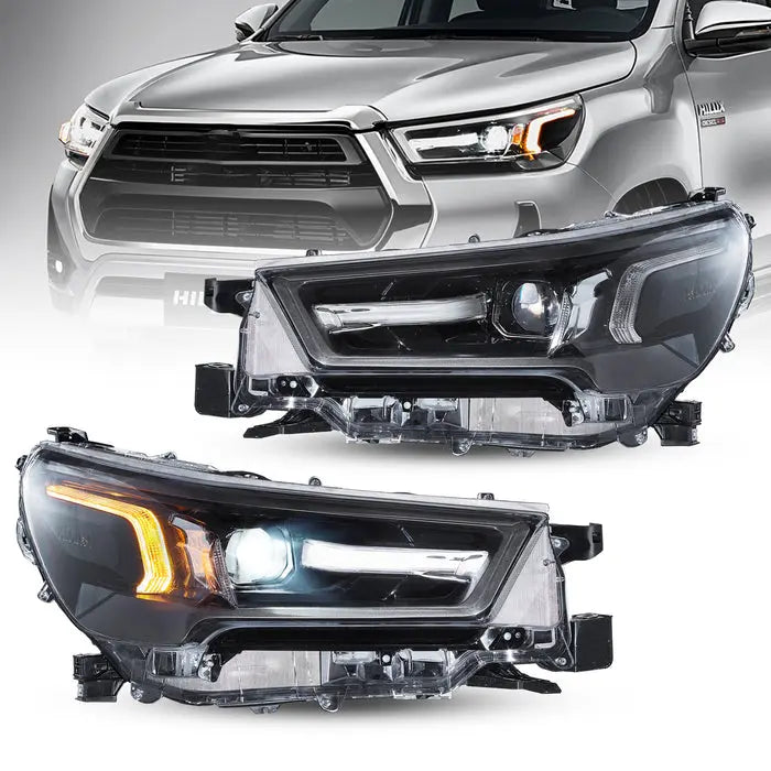 VLAND LED Headlights For Toyota Hilux /Revo 2021-2024