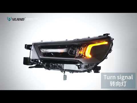 VLAND LED Headlights For Toyota Hilux /Revo 2021-2024