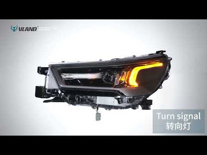 VLAND LED Headlights For Toyota Hilux /Revo 2021-2024
