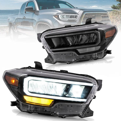 VLAND Full LED Headlights Fit For Toyota Tacoma 2016-2023 3rd Gen