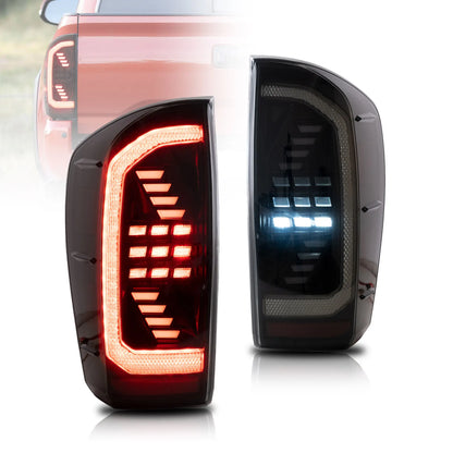 VLAND LED Taillights For Toyota Tacoma 2016-2023 W/Sequential Red Turn Signals