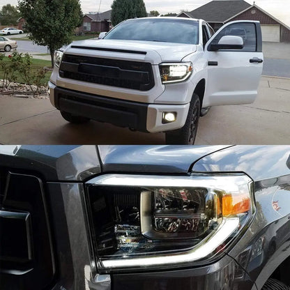 VLAND LED Headlights Fit For 2014-2021 Toyota Tundra with Sequential Turn Signals
