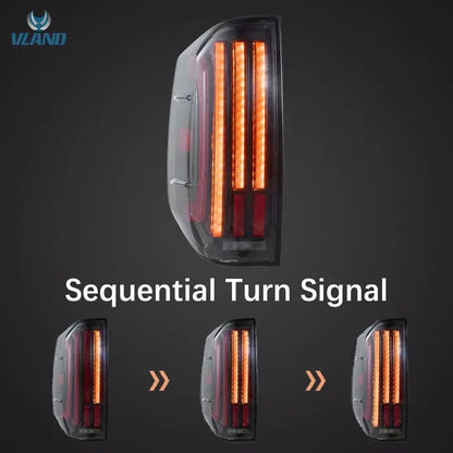 VLAND LED Taillights For Toyota Tundra 2014-2021 2nd Gen (Second generation XK50)