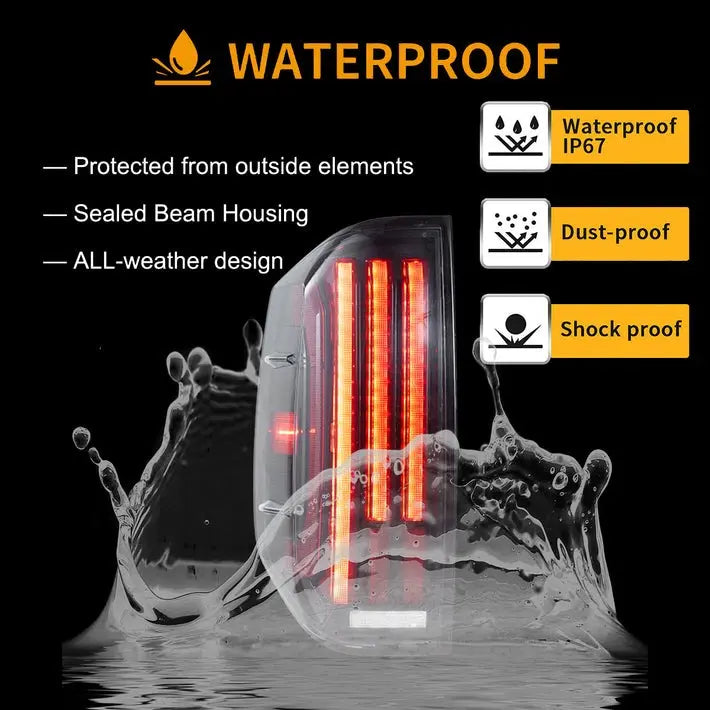 VLAND LED Taillights For Toyota Tundra 2014-2021 2nd Gen (Second generation XK50)