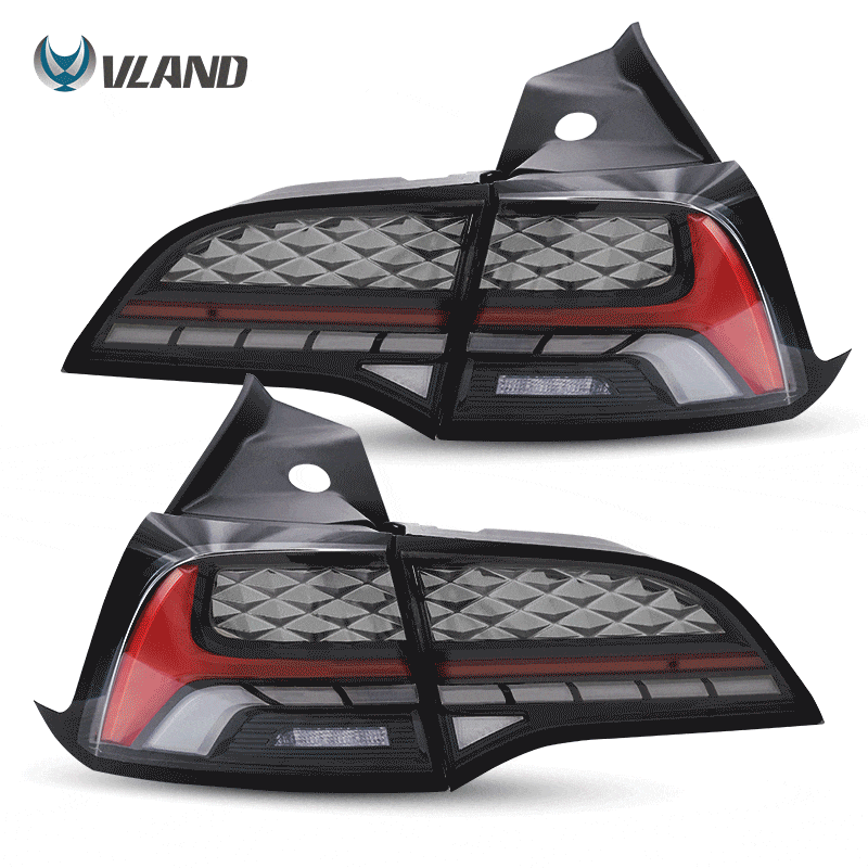 VLAND LED Taillights For 2017-2023 Tesla Model 3 Model Y