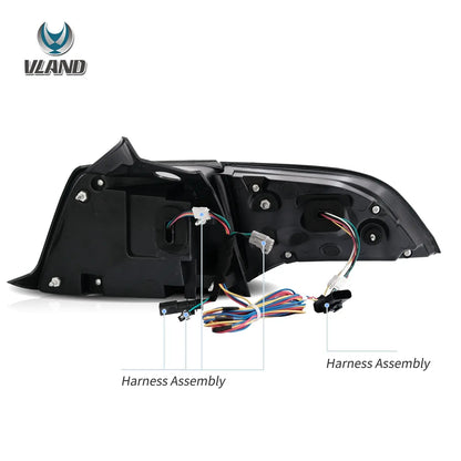 VLAND LED Taillights For 2017-2023 Tesla Model 3 Model Y