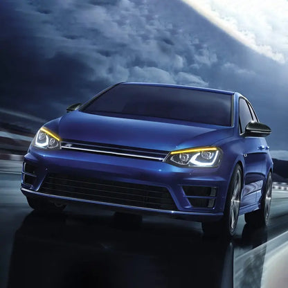 VLAND Full LED Headlights For Volkswagen 2015-2017 Golf MK7 Halogen Headlights Models (Europe is 2013-2016)