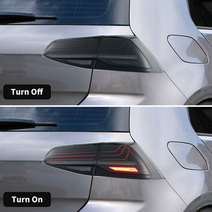 VLAND LED Taillights Laser Style For 2015-2021 Golf 7 MK7 MK7.5 Hatchback (Europe is 2013-2019)