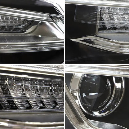 VLAND Dual Beam LED HeadlightsFit For Volkswagen 2009-2017 Polo MK5