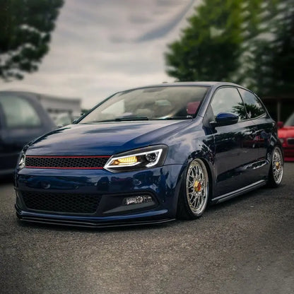 VLAND LED Headlights With D2H Xenon Bulbs Fit For Volkswagen Polo MK5 6R 6C 2009–2017 【Not for 1.2 TSI/R/GTI】