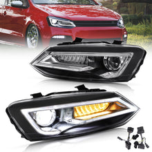 VLAND Dual Beam LED HeadlightsFit For Volkswagen 2011-2017 Polo MK5
