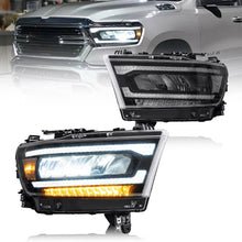 VLAND Full LED Headlights For Dodge Ram2019-2024