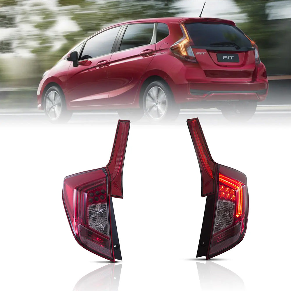VLAND LED Tail Lights For Honda Fit 2014-2020/Jazz(GK5) Rear Lamps Assembly