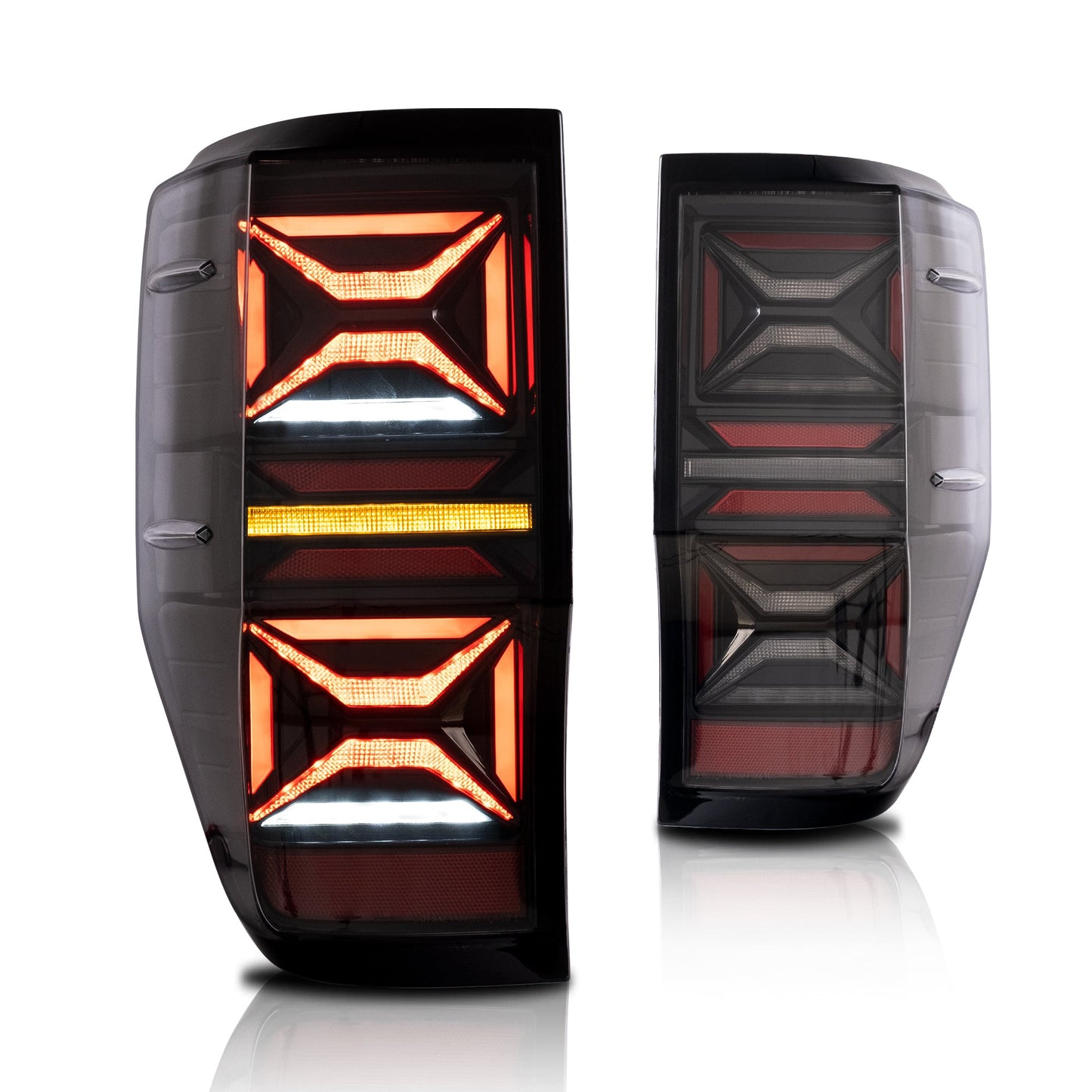 VLAND LED Tail Lights For Ford Ranger T6 2012-2018 (PX MKII, Base, XL, XLT, Limited) (Not For US Models)