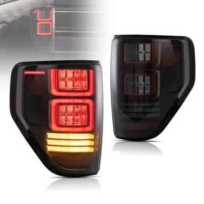 VLAND Full LED Tail Lights For Ford F150 2009-2014 (Amber Turn Edition Is Not Available in US)