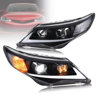 VLAND Projector Headlights For Toyota Camry 2012-2014 (Fit For American Models)
