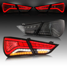 VLAND Full LED Tail Lights For Hyundai Sonata 6th Gen Sedan 2011-2014