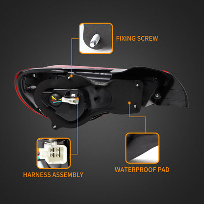 VLAND Full LED Tail Lights for Toyota 86 GT86 2012-2020 Subaru BRZ 2013-2020 Scion FR-S 2013-2020